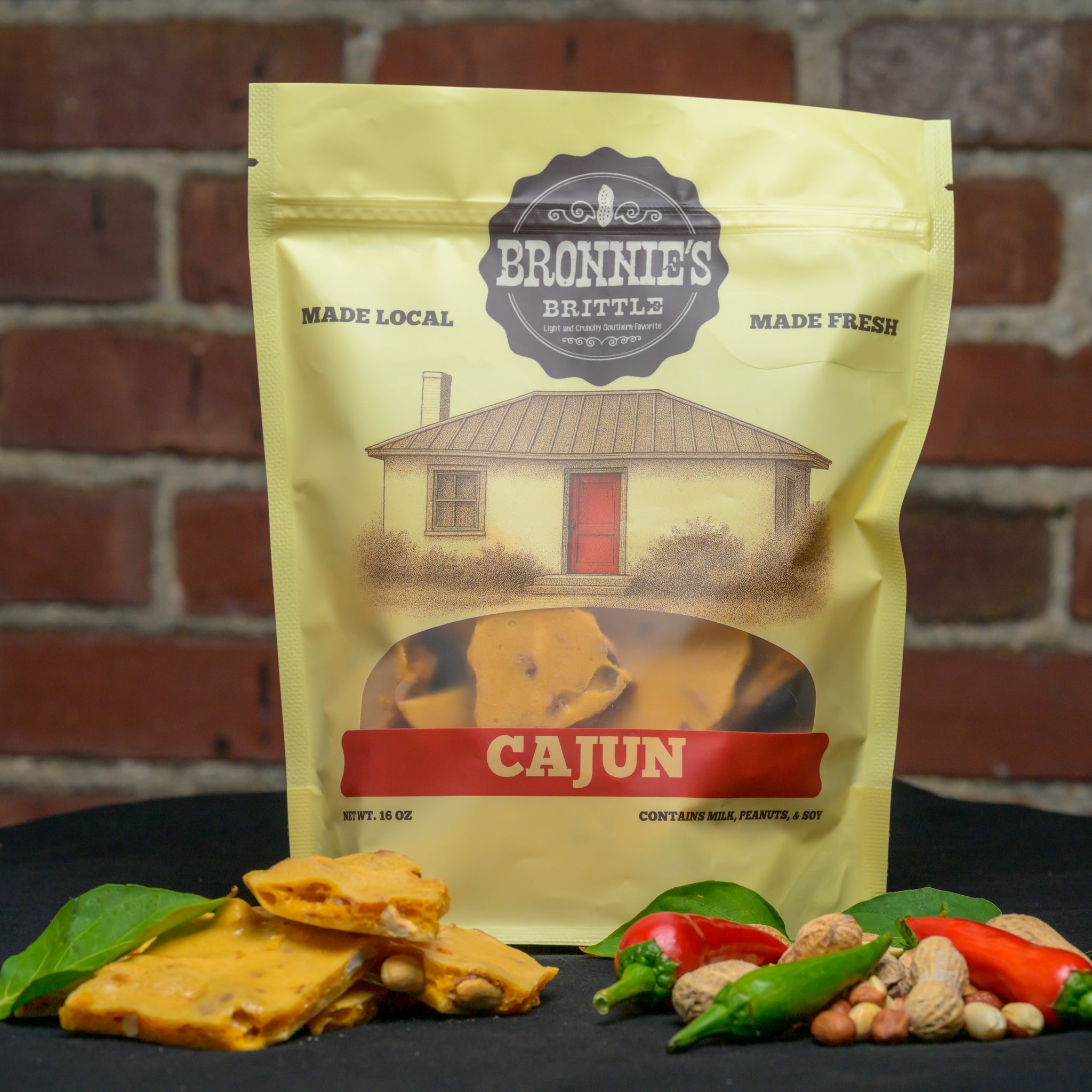 Peanut Brittle (Cajun) - 1lb